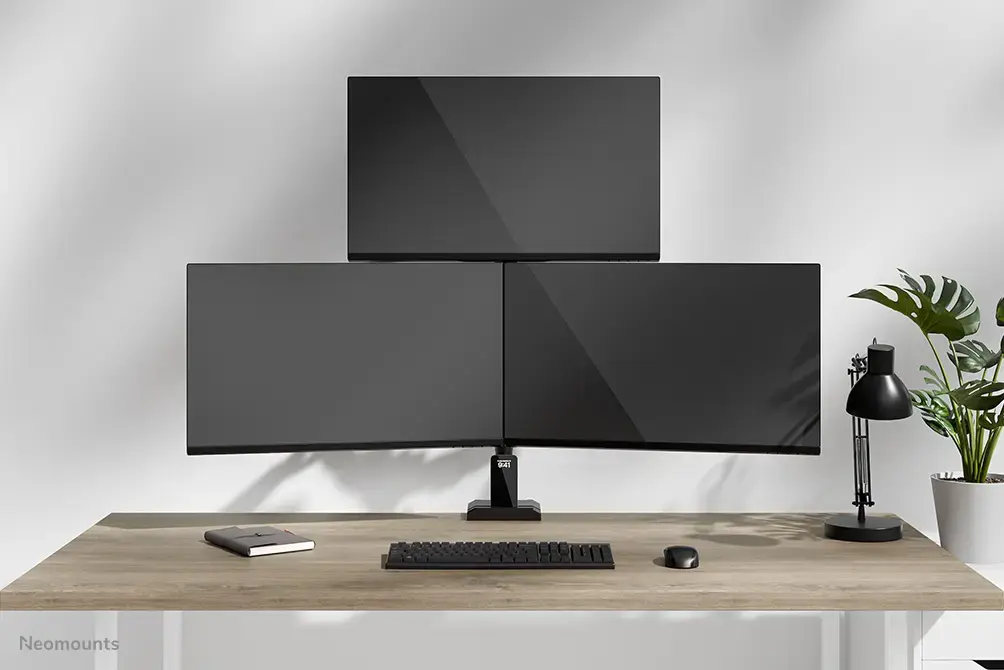 Neomounts DS60-600BL2-1 Triple Monitor Arm Photo 13