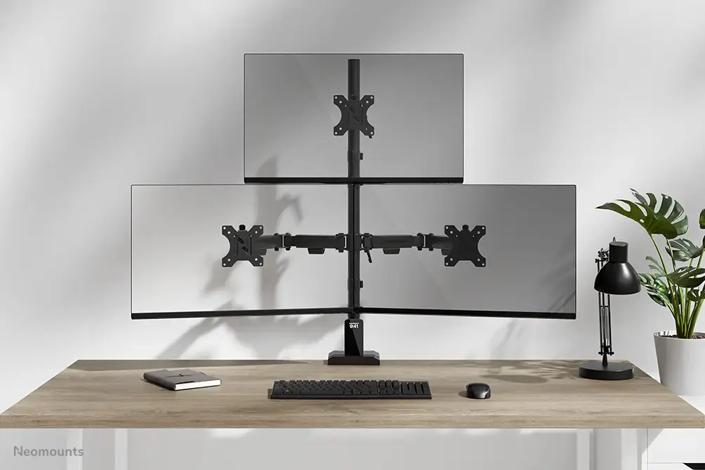 Neomounts DS60-600BL2-1 Triple Monitor Arm Photo 14