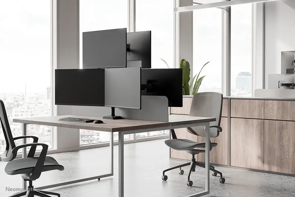 Neomounts DS60-600BL2-1 Triple Monitor Arm Photo 15