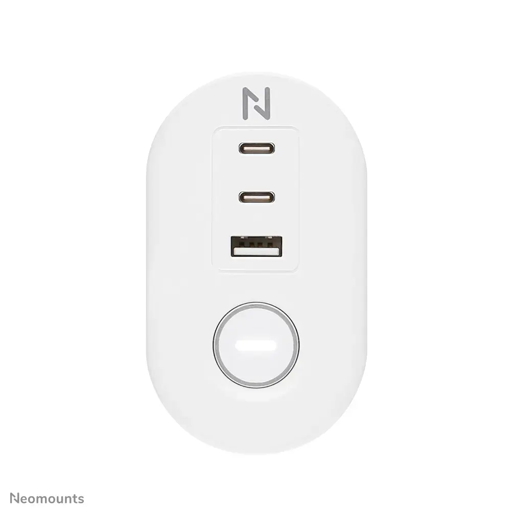Neomounts DS22-840WH6 galda kontaktligzda ar USB Photo 6