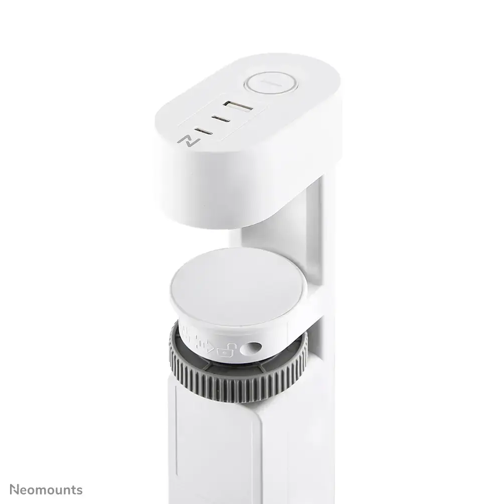 Neomounts DS22-840WH6 galda kontaktligzda ar USB Photo 7