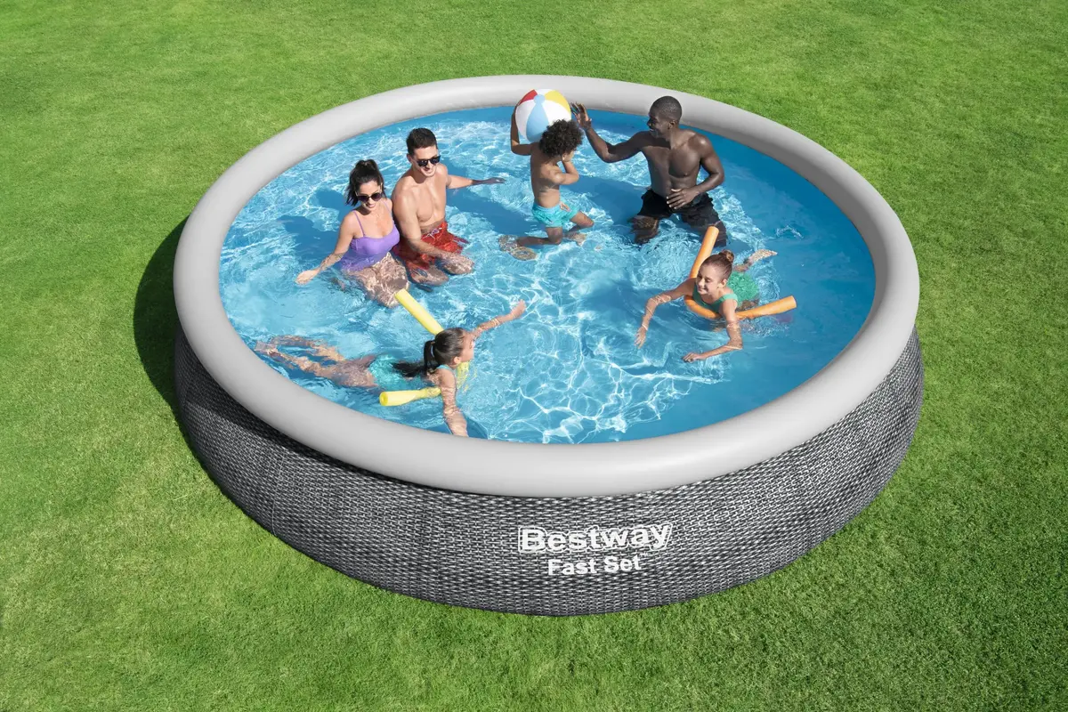 Надувной бассейн Bestway Fast Set 4.57 м x 0.84 м Photo 8