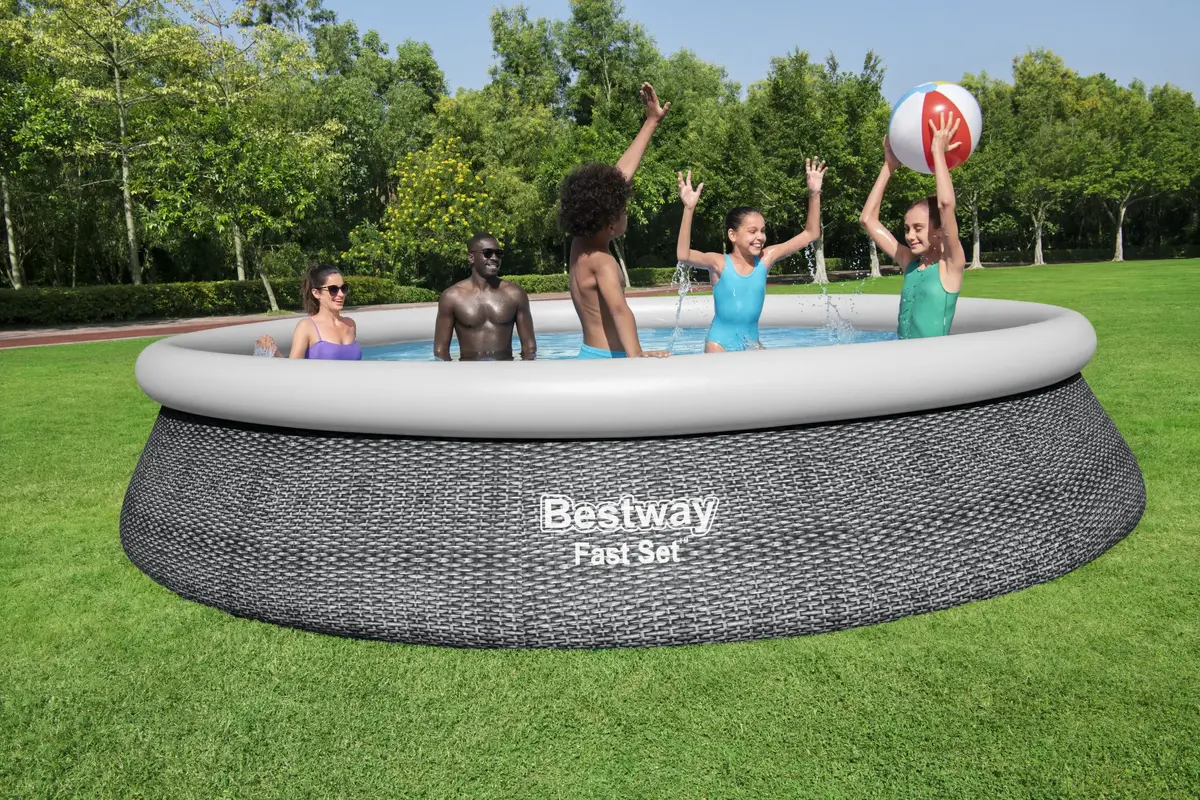Надувной бассейн Bestway Fast Set 4.57 м x 0.84 м Photo 9