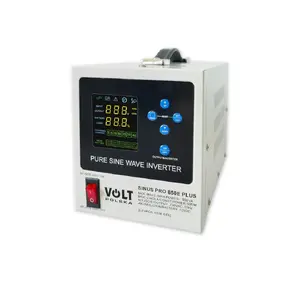 Инвертор напряжения VOLT POLSKA SINUSPRO 850E PLUS 12В/230В 500/850Вт для аккумуляторов AGM, GEL, LiFePO4