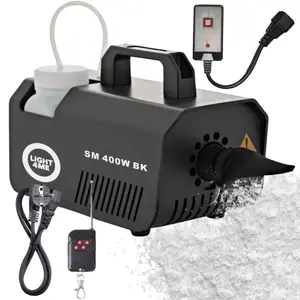 LIGHT4ME SM 400W Snow Machine Black