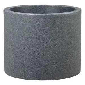 Plastmasas puķu pods 130/50, melns granīts, 50 cm diametrs