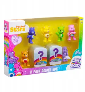 Kids World Care Bears 1. sērijas figūriņu komplekts - 8 gabalu dāvanu iepakojums