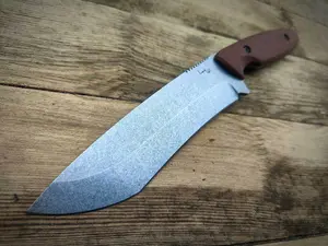 Haller LKW Superfighter Fixed Blade Knife with Micarta Handle