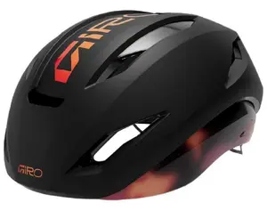 Giro Eclipse Pro Spherical šosejas ķivere, matēta melna/oranža, izmērs L