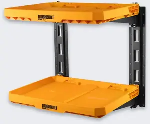 Omnimount Toughbuilt Wall Shelf System for Workshop Organization