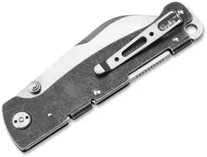 Boker Plus Atlas Sheepsfoot Folding Knife with D2 Steel Blade