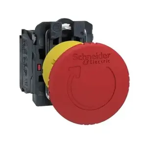 Schneider Electric XB5 Emergency Stop Push Button, 22mm, Turn to Release