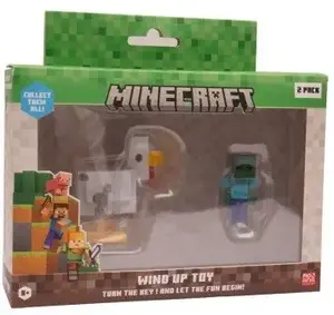 Заводная игрушка Minecraft Series 2 3D Chicken & Jockey