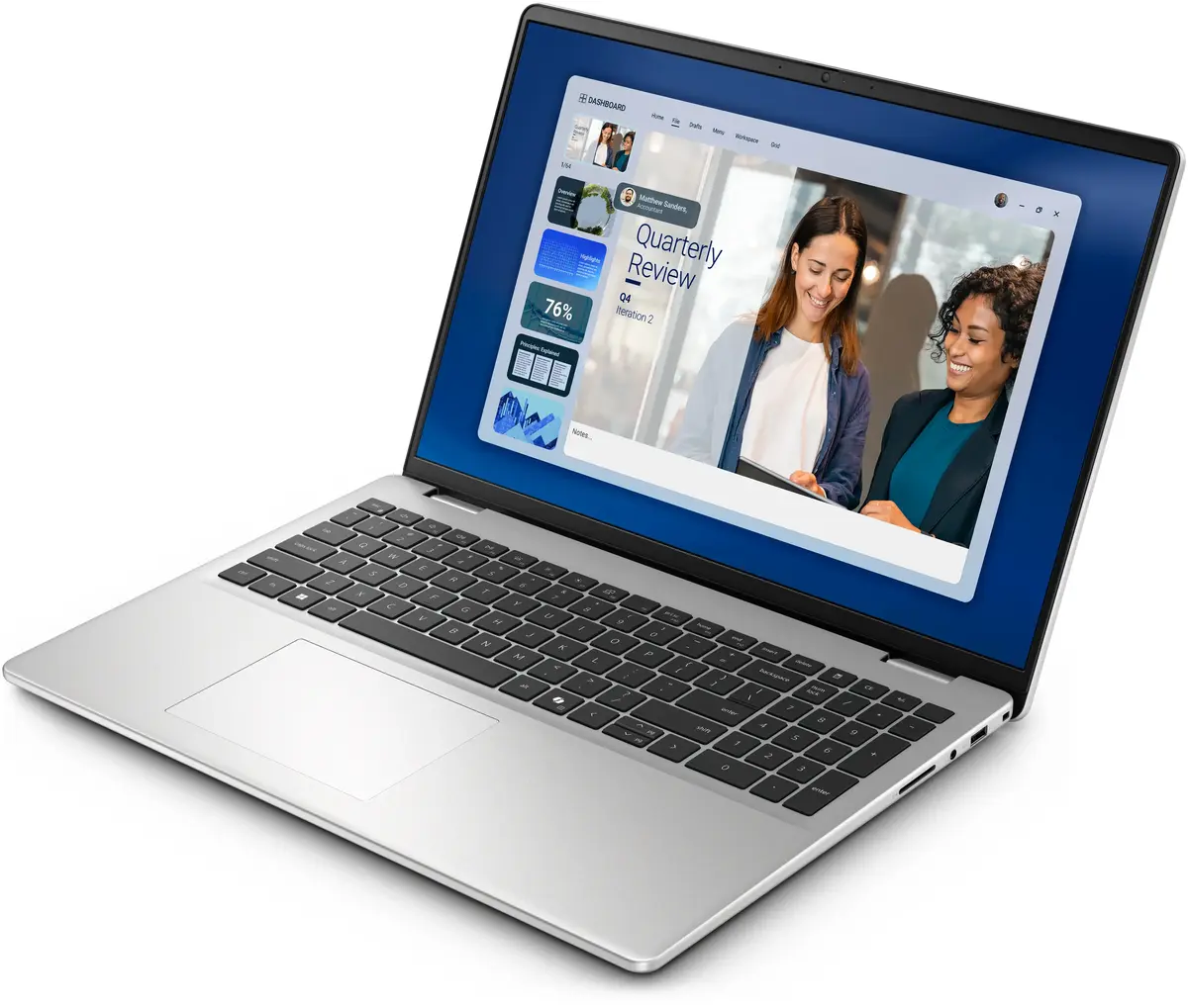Dell DC16256 Copilot+ PC Laptop | 16" AMD Ryzen AI 7 PRO Photo 3