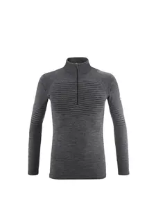 Millet Drynamic Warm Zip termoveļa ar garām piedurknēm, grafīta krāsa, XXL