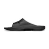 OOFOS OOahh Women's Recovery Slide Sandals - Black Photo 2