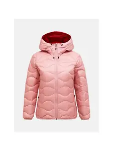 Женская пуховая куртка Peak Performance W Helium Down Hood Jacket розовая