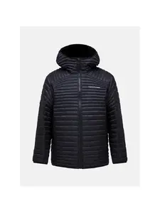 Vīriešu jaka Peak Performance M Monolight Insulated Hood Jacket, melna