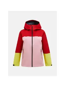 Sieviešu jaka Peak Performance W Trail Hipe 2.5L Shell Jacket, sarkana
