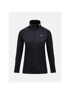 Sieviešu jaka Peak Performance W Rider Essentials Zip Jacket melnā krāsā