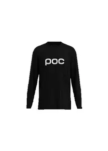 Футболка с длинным рукавом POC L/S Tee, черная