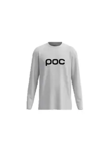 Футболка с длинным рукавом POC L/S Tee, белая, размер XL