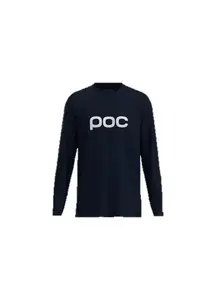 Футболка с длинным рукавом POC L/S Tee, темно-синяя, размер M