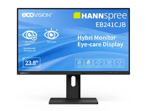 Hannspree Hybri EB241CJB 23.8 collu Full HD LCD monitors, 1920 x 1080, melns