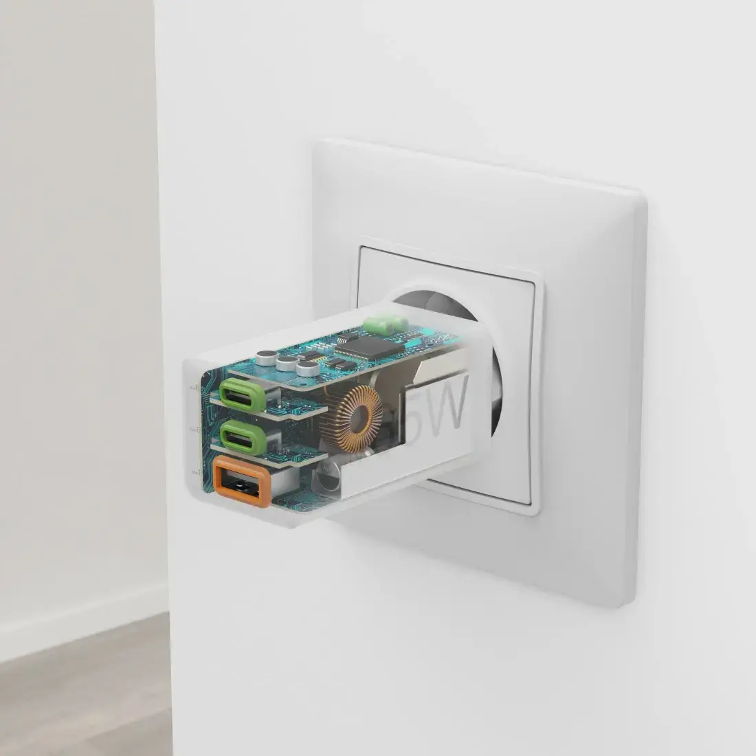 Hama 65W Dual USB-C Smartphone Charger Photo 10