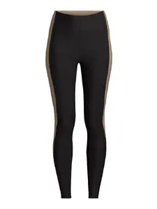 CASALL Shaped Block High Waist Women's Training Leggings, Black