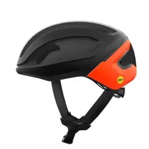 POC Omne Air MIPS Cycling Helmet, Black/Orange, Size M (54-59 cm)