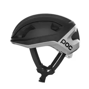 POC Omne Lite Cycling Helmet, Black/White, Size 54-59 cm