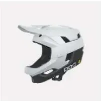 Pilnās sejas ķivere POC Otocon Race MIPS, balta