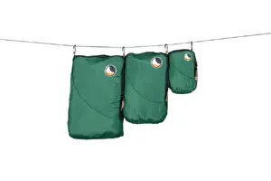Ticket To The Moon Travel Cube Set Organizers - Petrol Green