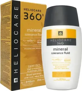Sejas sauļošanās līdzeklis Heliocare 360 Mineral Tolerance SPF50 50ml