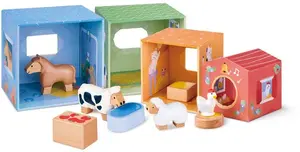 Деревянный игровой набор Hape The Happy Stables