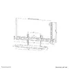 Neomounts AV40-500BL tastatūras plaukts 43-110 collu displejiem Photo 16