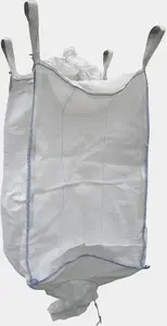 Big Bag FIBC Bulk Container 90x90x90 cm with Top and Bottom Filling Spouts