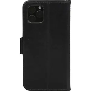 dbramante1928 Copenhagen Plus Wallet Case for iPhone 11 Pro Max, Leather, Black