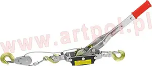 Art-Pol Manual Rope Winch 4 Tons with 2 Ratchets