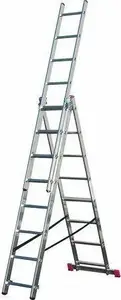 Krause Corda 3x8 Rung Three-Part Combination Ladder for Stairs