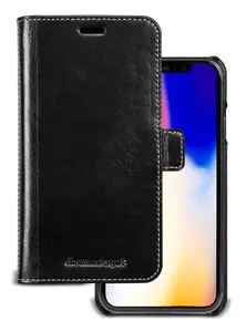 dbramante1928 Bernstorff Wallet Case for Apple iPhone Xs Max, Black