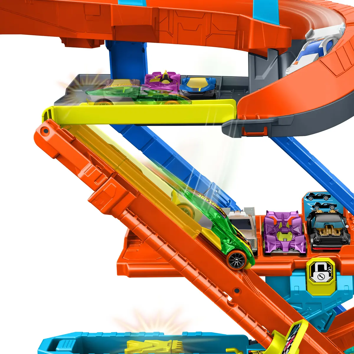 Игровой набор Hot Wheels City Transforming Stunt Garage Photo 5