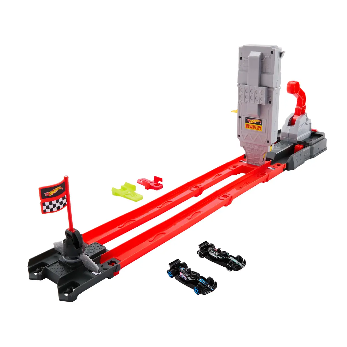 Игровой набор Hot Wheels City Racing Formula 1 Grid Start Photo 2