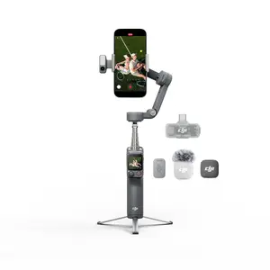 Viedtālruņa kameras stabilizators DJI Osmo Mobile 8P Creator Combo, 360°, melns