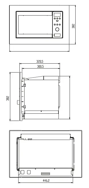 Встраиваемая микроволновая печь BEKO BMOB17131X Photo 4