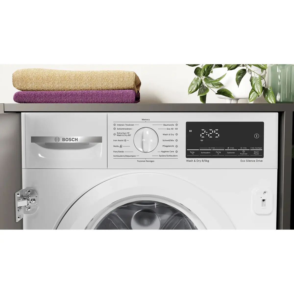 Bosch Series 6 WKD28490 Built-in Washer Dryer Photo 5