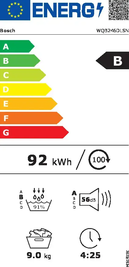 Сушильная машина Bosch Serie 8 WQB246DLSN Photo 4