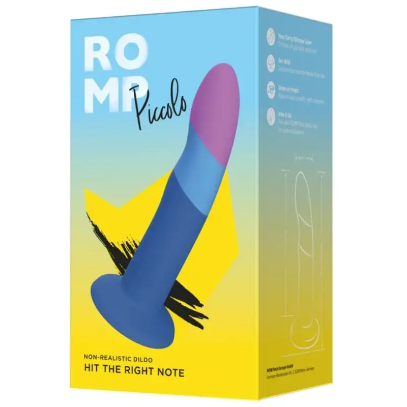 Силиконовый дилдо ROMP Piccolo с присоской Photo 5