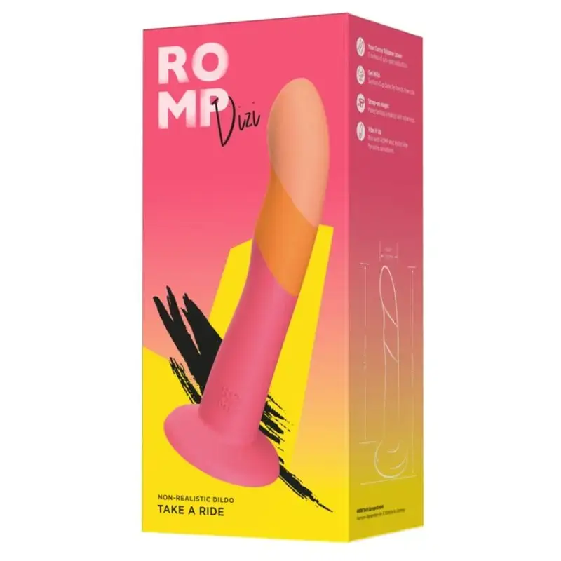 Силиконовый дилдо ROMP Dizi с присоской | 18 см Photo 5